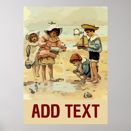 Kinder  stijl poster (Voorkant)