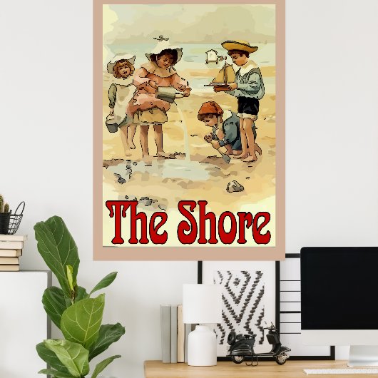 Kinder  stijl poster (Thuiskantoor)