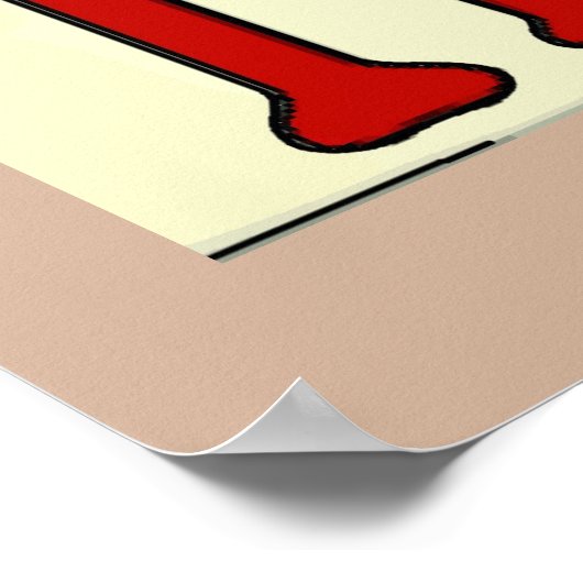 Kinder stijl poster (Hoek)