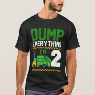 Kinder stort alles wat ik twee jaar oud ben t-shirt