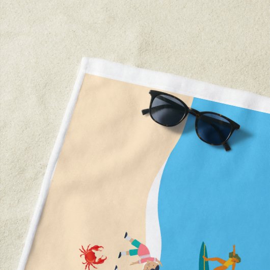 kinder strandlaken (In situ)