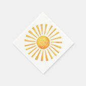 Kinder Sunshine Happy Birthday Servet (Hoek)