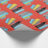 Kinder superheld cadeaupapier (Hoek)