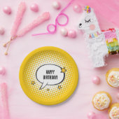 Kinder Superheld Cartoon Film Party Papieren Bordje (Feest)