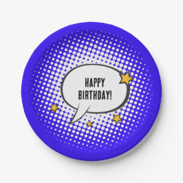 Kinder Superheld Cartoon Film Party Papieren Bordje