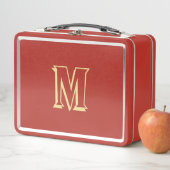 Kinder Superheld Gold Monogram Meisjes Jongens Sch (In situ)