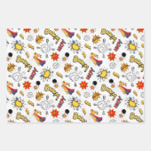 kinder superheld inpakpapier vel (Voorkant)