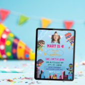 Kinder Superheld Kostuum Verjaardagsfeest Kaart