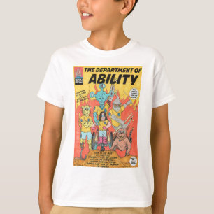 Kinder superheld-shirt van het ministerie van Moge T-shirt