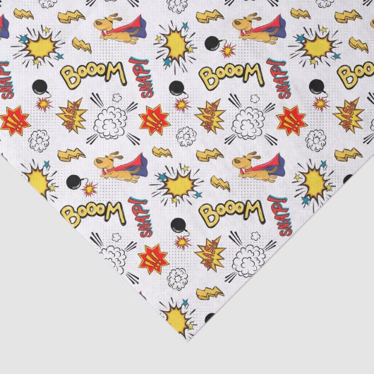 kinder superheld tissuepapier (Detail)