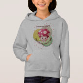 Kinder sweatshirt/T-shirt grappig design champigno (Voorkant)