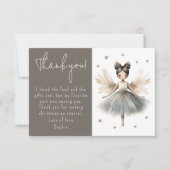 Kinder Sweet Ballerina Bedankkaart (Voorkant)