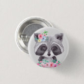 Kinder Sweet Racoon Button (Voorkant /achterkant)