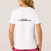 Kinder T-Bone T-shirt (Achterkant)