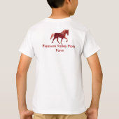Kinder T-rack op PVHF T-shirt (Achterkant)