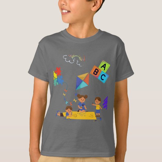 Kinder T-Shirt (Voorkant)
