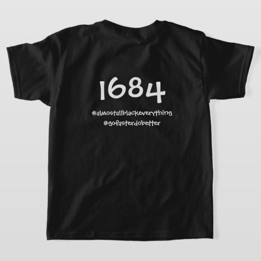 Kinder T-shirt 1684 (Laag Achter)