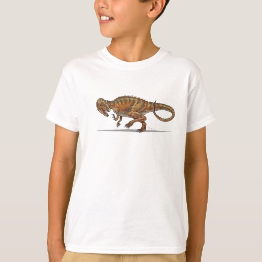 Kinder T-shirt Allosaurus Dinosaur (Voorkant)