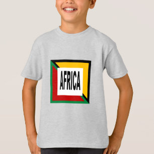 Kinder T-Shirt ash DESIGN AFRIKA