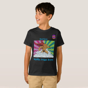 Kinder T-shirt Brood Helden Mode Maat Groot