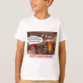 kinder t-shirt. Fijn Jubileum. orang-oetan T-shirt (Voorkant)