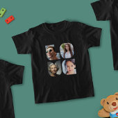 Kinder T shirt gepersonaliseerde foto | Aangepaste