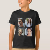 Kinder T shirt gepersonaliseerde foto | Aangepaste (Voorkant)