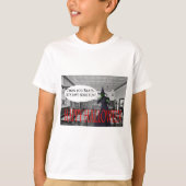 kinder t-shirt Happy Halloween heksenkat (Voorkant)