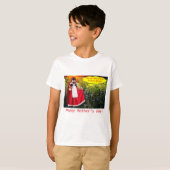 kinder t-shirt. Happy Moederdag ragdollcat/littler T-shirt (Voorkant volledig)