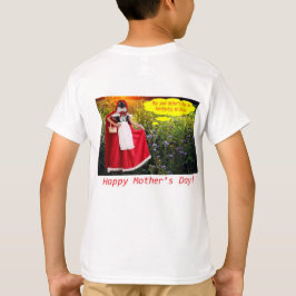 kinder t-shirt. Happy Moederdag ragdollcat/littler T-shirt