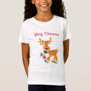 Kinder T-Shirt Holiday Rudolph