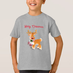 Kinder T-Shirt Holiday Rudolph