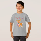 Kinder T-Shirt Holiday Rudolph (Voorkant volledig)