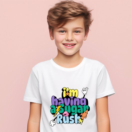 Kinder T-shirt: Ik heb een suikerspits T-shirt
