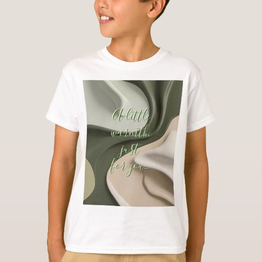 Kinder T-shirt in stijlvolle vormgeving (Voorkant)