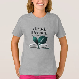 Kinder T-shirt - Leuke Boekenliefhebber Grafische
