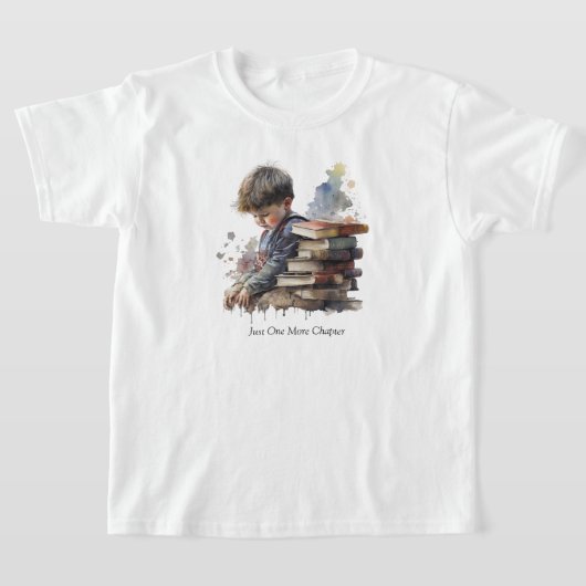 Kinder T-Shirt lezen (Laagn)