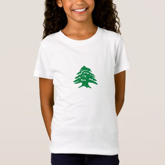 kinder T-shirt - Libanese cedar (Voorkant)
