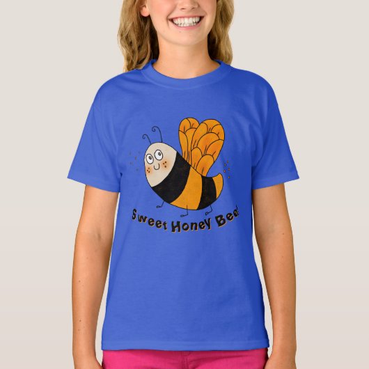 Kinder T-Shirt met Bee Graphic (Voorkant)