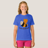Kinder T-Shirt met Bee Graphic (Voorkant volledig)