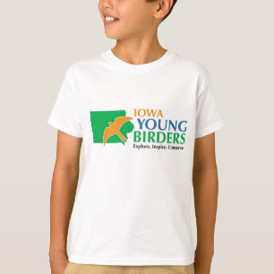 Kinder T-shirt met Iowa Young Birders logo