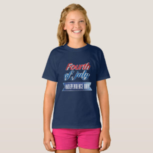 Kinder T-shirt met patriottische taart