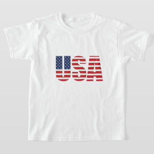 Kinder T-shirt met patriottische taart