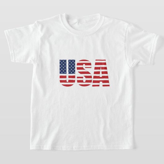 Kinder T-shirt met patriottische taart (Laagn)