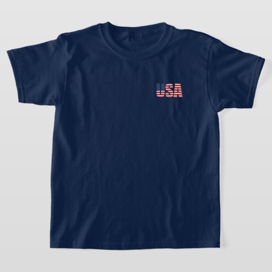 Kinder T-shirt met patriottische taart (Laagn)