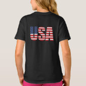 Kinder T-shirt met patriottische taart (Achterkant)