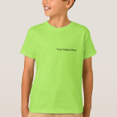 Kinder T-shirt met Stropdas-kleurstof Logo (Voorkant)