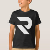 Kinder T-shirt met witte romaTube (Voorkant)
