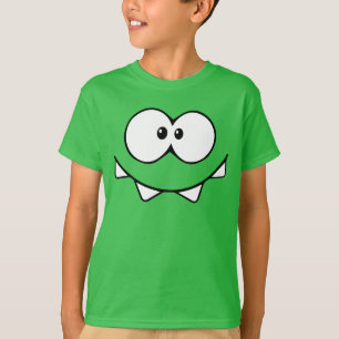 Kinder T-Shirt Om Nom Face