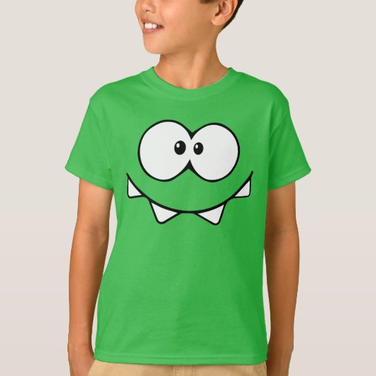 Kinder T-Shirt Om Nom Face (Voorkant)